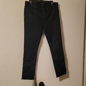 John Varvatos Men's Slim Black Jeans